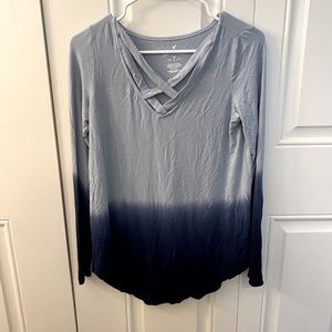 American Eagle ombré top
